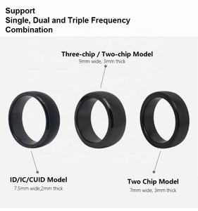 CMRFID 125khz T5577 13.56mhz射频识别环重写双芯片陶瓷天线魔术Nfc智能环，用于非接触式支付 - Product Image 4