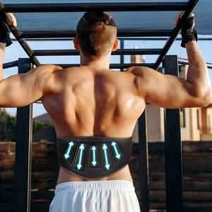 <span class=keywords><strong>Ceinture</strong></span> de soutien lombaire ajustable pour la musculation, protection de base pour le <span class=keywords><strong>sport</strong></span> et le fitness, utilisation printemps-été, soulagement des douleurs dorsales - Product Image 3
