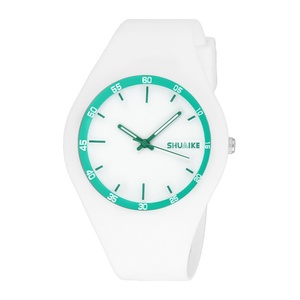 Reloj <span class=keywords><strong>de</strong></span> Cuarzo Deportivo Simple a Prueba <span class=keywords><strong>de</strong></span> Agua para Mujer, con Logotipo OEM ODM, Esfera <span class=keywords><strong>de</strong></span> 40 mm, Correa <span class=keywords><strong>de</strong></span> Silicona <span class=keywords><strong>de</strong></span> 20 mm, Caja <span class=keywords><strong>de</strong></span> Acero Inoxidable, Cristal y Agujas - Product Image 3