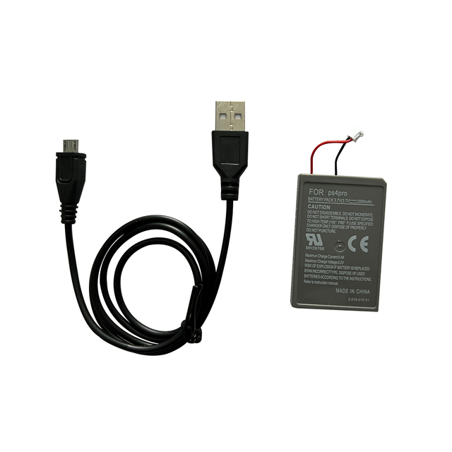 Rechargeable Ori Standard Li-polymer 2000mAh Battery Pack Including Charging Cable for PS4 Pro Wireless Controller Battery