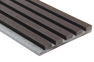 Surface de couleur en bois de chêne Panneau mural à lattes en MDF Absorption acoustique Panneau Akustik <span class=keywords><strong>Akupanel</strong></span> acoustique sonore - Product Image 6