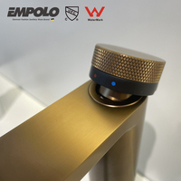 Pour Empolo Design Moderne Rose Or Laiton Salle De Bains Robinet Hôtel Lavabo Robinet De Douche Mélangeur Eau Chaude Froide Robinet Mélangeurs de Jiang