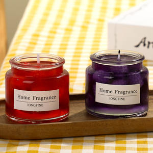 Vente en gros Parfum de luxe <span class=keywords><strong>Confiture</strong></span> créative Bougies d'aromathérapie Parfum Décoration de la maison Bougies parfumées faites à la main - Product Image 2