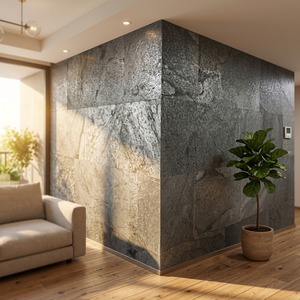 Panneau mural décoratif 100 % écologique, ignifuge et imperméable, auto-adhésif, effet ardoise naturelle, pour la maison et la salle de sport - Product Image 6