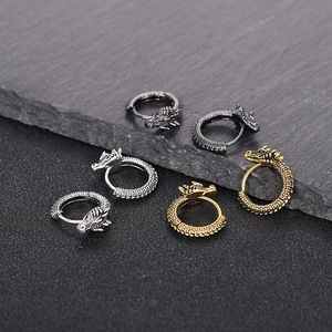 Orecchini a polsino geometrici a croce da donna, design a strati, accessori per l'orecchio per uso quotidiano - Product Image 6