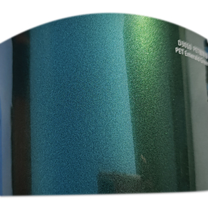 WRAPMASTER Rollo de Vinilo para Automóviles PET Metálico de 1.52*17m, Color Verde Esmeralda Cambiante, PVC Antiarañazos, 0.14mm/4 Mil, 2 Años de Garantía - Product Image 1