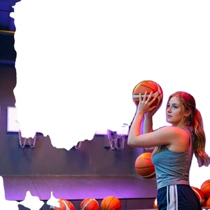Nouveauté en promotion : Parc d'aventure en plastique pour jeu sportif numérique de basketball en intérieur - Product Image 1