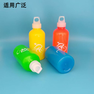 Mountain Bike <b>Water</b> <b>Bottle</b> 500Cc <b>Collapsible</b> Lightweight With Silk Screen Printing Multiple Colors Available - Product Image 1