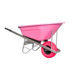 भारी शुल्क प्लास्टिक जुड़वां 200L Wheelbarrow जुड़वां व्हील बैरो - Product Image 5
