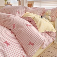 Enfants 100% coton housse de couette ensemble de literie chinois Animal dessin animé plante impression couette couverture ensembles literie