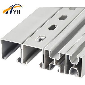 Nhôm hợp kim năng lượng mặt trời bảng điều khiển hỗ trợ sử dụng cho công nghiệp và thương mại kim loại mái năng lượng mặt trời bảng điều khiển đường sắt hợp kim Đường Sắt hướng dẫn - Product Image 1