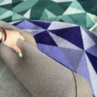 Tapis rond personnalisé avec logo, toutes formes, motifs sur mesure, tapis de marque pour bureau, magasin, hall, exposition, décoration, tapis d'appoint