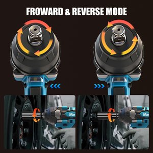 Clé à chocs sans fil Mamidw DTW700, moteur sans balais haute performance 1000 N.m, pour <span class=keywords><strong>batterie</strong></span> 18 V - Product Image 3