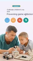 Kit d'expériences scientifiques en bois pour les élèves de maternelle - Âges 3-12 - Exploration scientifique - Bricolage - Artisanat - Jouet éducatif