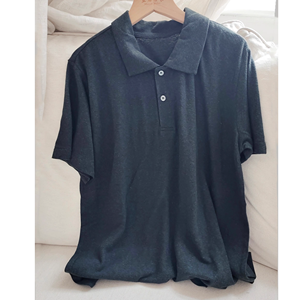 <span class=keywords><strong>Abbigliamento</strong></span> in canapa sostenibile 55% canapa 45% cotone Polo da <span class=keywords><strong>uomo</strong></span> estate traspirante Cool t-shirt da <span class=keywords><strong>uomo</strong></span> - Product Image 3