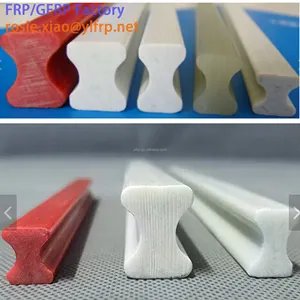 UV Resistance High Performance FRP Fiberglass Epoxy Pultruded Composite Dogbone Profile For Transformer