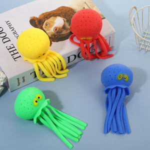 Spugna d'acqua 2024 che spruzza nuoto spremuta giocattolo TPR ippopotamo globefish meduse fidget giocattoli per bambini - Product Image 2