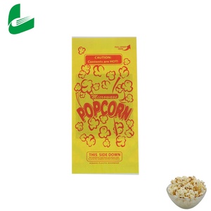 Tas packaging sealable biodegradable seed paper popcorn bags