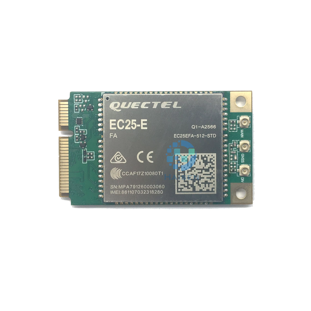 Haisen Original QUECTEL 4G LTE CAT4 Module EC25 Series Mini PCIe EC25EFA Mini PCIE Holder Variant for EMEA/Korea/Thailand/India