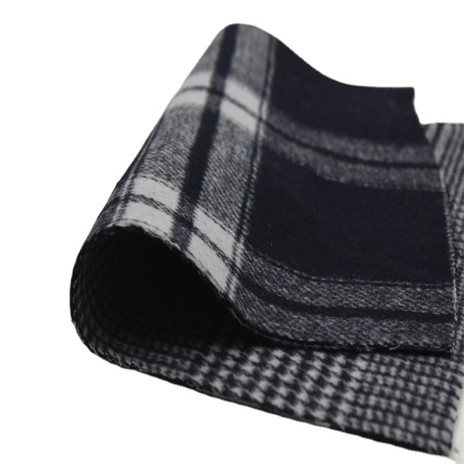 High Quality High Quality Polyester Woven Woolen Fabric Twill Tweed Fabric Wool High Quality