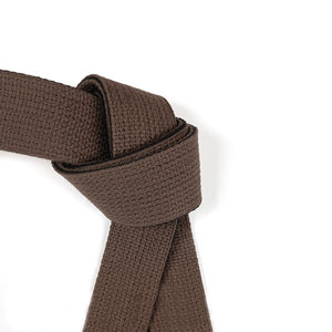 Cinturón de Jiu Jitsu Transpirable y Duradero para Artes Marciales, Unisex, para Adultos, 100% Algodón, Ajuste Regular - Product Image 5