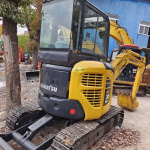 Mini-excavatrice Komatsu Pc30MR d'occasion, 5 tonnes, boîte de vitesses PLC, moteur, pompe, roulement, importation japonaise, haute qualité - Product Image 6