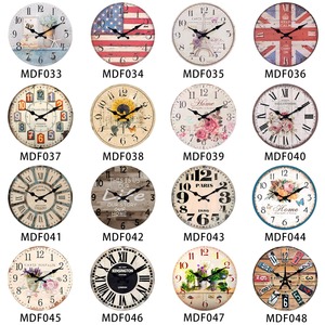 Nordic Minimalist <b>Wooden</b> <b>Wall</b> <b>Clock</b> Quartz Single Face Needle Round Decorative Timepiece Custom Logo for Living Room - Product Image 3