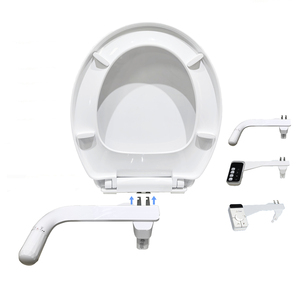 Siège de toilette électronique chauffant et autonettoyant intelligent avec couvercle en PP, design moderne <span class=keywords><strong>pour</strong></span> appartement - Product Image 1