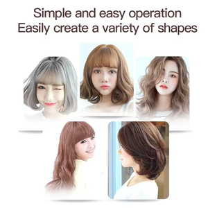 Chất Lượng Cao Chuyên Nghiệp 360 Độ Gốm Phẳng Sắt Tóc Curler Kiểm Soát Nhiệt Độ 2 Trong 1 Tóc Thẳng Và Uốn Sắt - Product Image 5