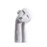 Sculptures et objets d'art décoratifs en résine au design moderne pour salons et bureaux