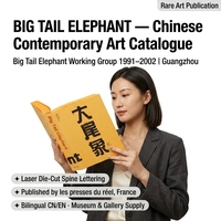Catálogo de Arte Contemporáneo Chino, Libro Bilingüe, Formato Grande, Publicación de Museo, Uso Institucional, Impresión Sicp