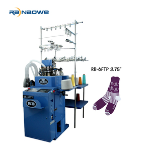 Macchina Automatica per Calze in Cotone Rainbowe Rb 6ftp con Motore, Alta Capacità 250-400 Paia/Giorno - Product Image 2