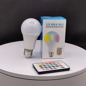 Blueswift Indoor E27 3W 5W 10W 15W Smart Remote Control Dimmable RGB 16 Color Changing RGB Led Bulb
