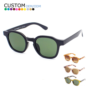 Fashion Retro Small <b>Frame</b> Sun Glasses Custom Logo PC <b>Cheap</b> Vintage Men Sunglasses - Product Image 1
