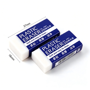 Gomme <span class=keywords><strong>à</strong></span> <span class=keywords><strong>crayon</strong></span> en plastique pour élèves du primaire, examens, dessin, fournitures scolaires, écriture, effacement propre sans laisser de traces, gomme souple - Product Image 1