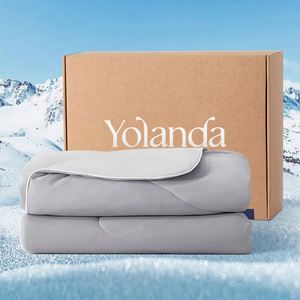 Customized Wholesale Cooling Blanket for Hot Sleeper Glow in the Dark Chill Blanket for <b>Bed</b> Summer Cold Blanket for Sleeping - Product Image 1