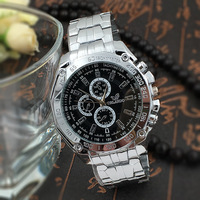 Montre à quartz Orlando pour homme, simple, en alliage de zinc, bracelet, cadran géométrique, style business