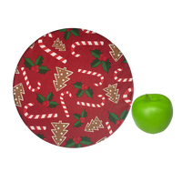 Housse de bol en cire d'abeille lavable et réutilisable, en tissu ciré, pour BSCI LFGB
