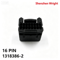 Connecteur femelle TE 1318386-2 2,2 mm 16 broches pour câblage de boîtier électronique automobile, accessoires et bornes de faisceau de câbles