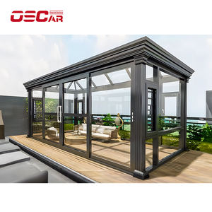 بيت زجاجي شفاف قابل للطي يثبت على الحائط ومقاوم للرياح للزهور، مصنوع من سبائك الألومنيوم، مدخل للحديقة - Product Image 1