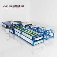 Ligne de production de conduits CNC intégrée 5 avec configuration en U |   Machine de fabrication de conduits HVAC haute performance de 1,5 mm de capacité pour la production en série