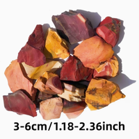 Pierres brutes de Mookaite Jasper naturel en gros, spécimens de minéraux bruts pour le polissage, la cabochonnage et la sculpture