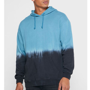 Sudadera con capucha multicolor de moda al por mayor, con logo personalizado, holgada, informal, para hombre, de primera calidad - Product Image 2