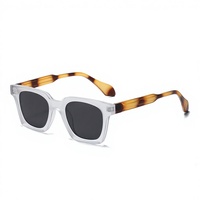 5168 Nouvelles lunettes de soleil carrées à monture intégrale de haute qualité, finition mate, UV400