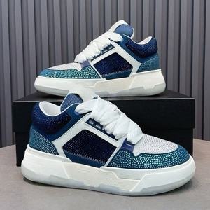 American style trendy luxurious diamond-studded casual <b>shoes</b> with thick soles and heightening feature for walking. - Product Image 4