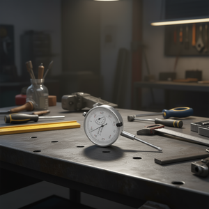 Comparador Centesimal Fervi 0-30mm, Indicador de Carátula, Herramienta de Medición de Precisión - Product Image 3