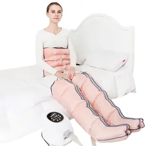 Profesyonel sıkıştırma masaj makinesi hava sıralı sıkıştırma ayak masaj aleti elektrikli hava sıkıştırma bacak ve ayak sarar