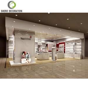 Skincare Store Interior Design Customizable Cosmetic Shop Display <b>Showcase</b> Beauty Shop Skincare Cabinet Makeup Stand Shelves - Product Image 5