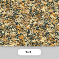 Peinture de granit acrylique d'origine hydrique du fabricant chinois imitant le revêtement de mur extérieur en marbre Application de brosse de pulvérisation Utilisation en métal