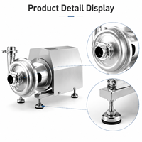 Pompe centrifuge personnalisée pour eau pure, en acier inoxydable, haute pression, pour système d'eau potable, fabriquée par Mfr